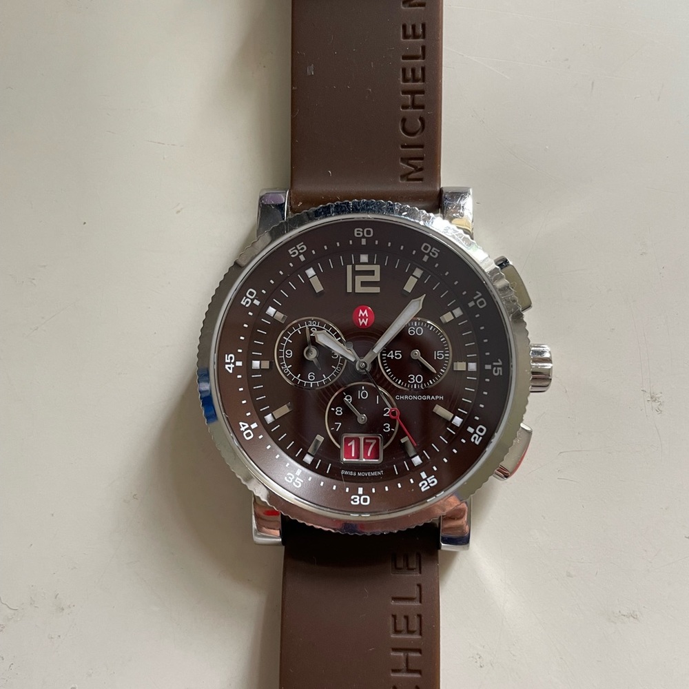 MICHELE Sport Sail 41mm MW01K00A0013 Chronograph Men's Watch